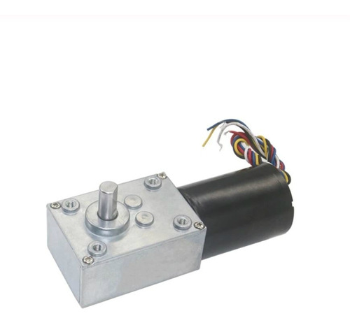 Motor Motorreductor Gusano 130 Rpm Encoder 12v Engrane Torqu