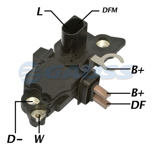 Regulador De Alternador Volkswagen Golf/se/audi T. Palio