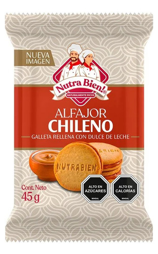 Chocolate Alfajor Nutra Bien Caja 24 Unidades