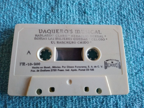Vaquero's Musical El Ranchero Chido Fonorama Kct (Usado)