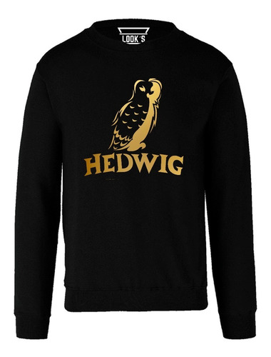 Sudadera Hedwig Dorado Harry Potter