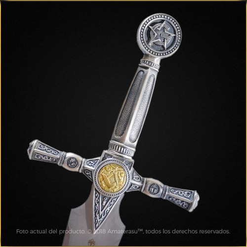 Imagen 3 de 10 de Daga Masonica Marto Toledo España Mason Cuchillo Espada