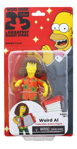 Neca The Simpsons 25 Greatest Guest Stars Series 4 Weird Al.