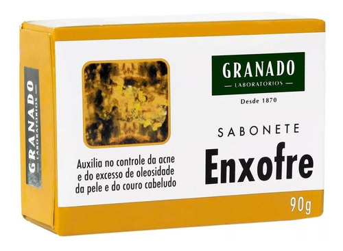 Sabonete Granado Tratamento Enxofre Barra, 90g