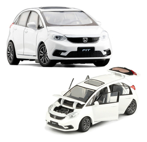 Nuevo Honda Fit Miniatura Metal Coche Colección De Regalos