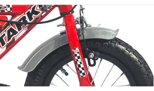 Imagen 6 de 7 de Bicicleta Infantil Stark Rod 12 Extreme Pink Rueditas Acero