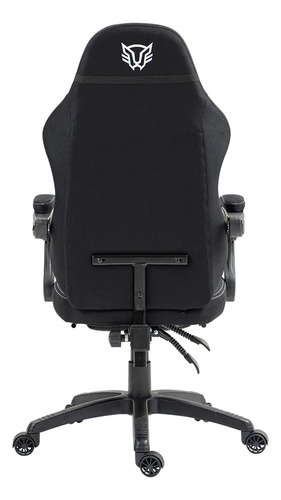 Silla Gamer Force Plus Z1 Soporte Hasta 120 Kg Negro Material Del Tapizado Tela Pvc Algodon Nylon