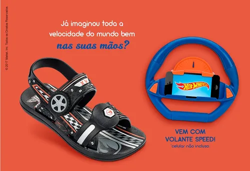 Sandalia hot sale wheels 2018