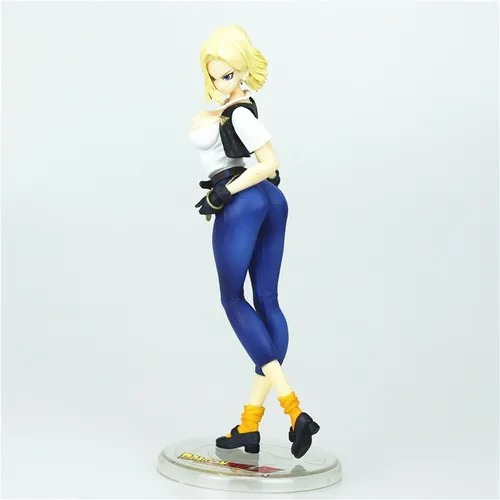 Dragon Ball Z - C18 Androide No Lazuli Figura Jeans 19 Cm