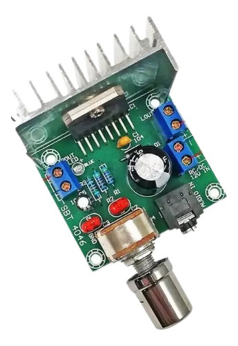 2pzs Amplificador De Audio Tda7297 15w X2 12v 4.8cm 4-8 Ohm