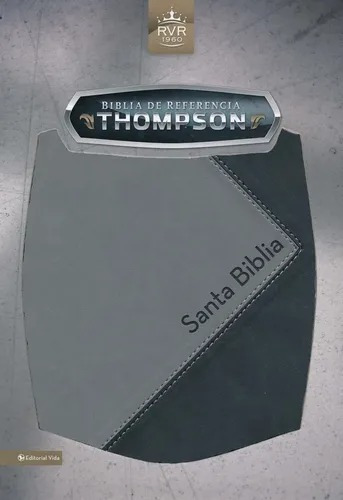 Biblia De Estudio Thompson Referencias Piel Negro Gris, De Thompson., Vol. N/a. Editorial Vida, Tapa Blanda En Español, 2013