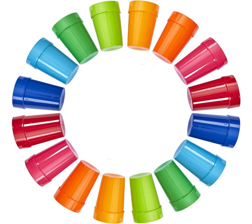 Vasos Apilables Irrompibles De Plástico De 10 Onzas 8 ...