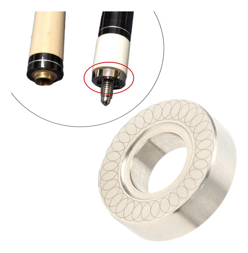 Pool Cue Gimbal Stick Peso Acero Inoxidable Aumento Del Peso