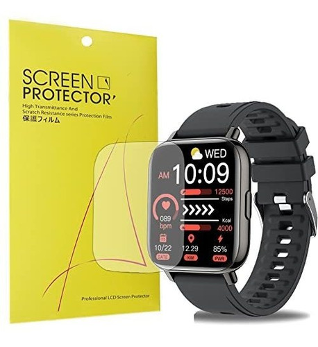 Compatible Con Sudugo Smart Watch Protector De Pantalla, Lam