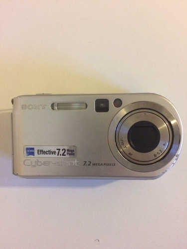 Câmera Digital Sony Cibershoot Dsc 7.2 Megapixels
