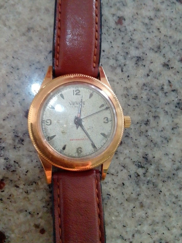 Reloj Vintage Venus Oro 