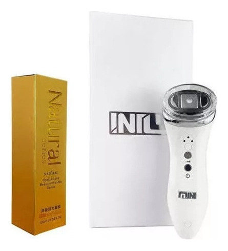 Maquina Ultrasonido Hifu Facial Portatil + Crema Masajeadora