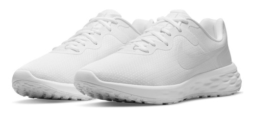 Tenis De Running Hombre Nike Revolution 6 Blanco