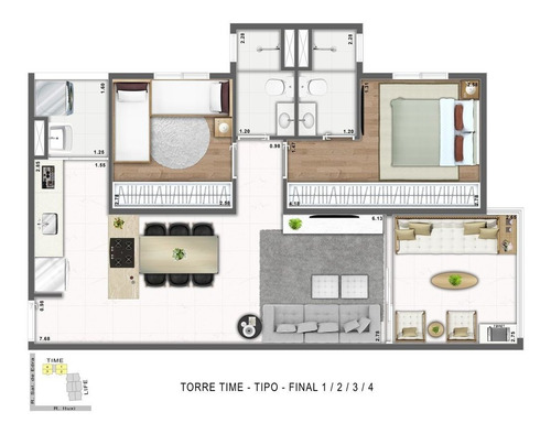 Imagem 20 de 24 de Apartamento À Venda No Bairro Planalto Paulista - São Paulo/sp - O-4144-11125