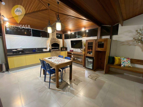 Imagem 12 de 30 de Casa Luxuosa No Condomínio Itatiaia 4 Quartos - Ca0331