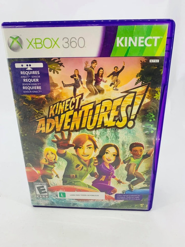 Kinect Adventures Xbox 360 Original Física 