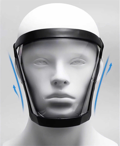 Máscara Protetor Facial Transparente Roçadeira Epi Olhos