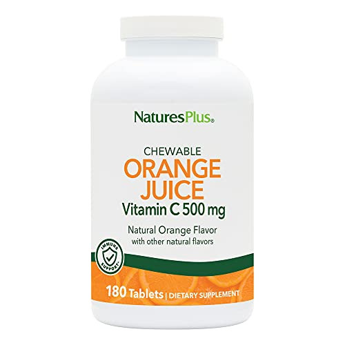 Vitamina C Masticable - 500 Mg - 180 Tabletas