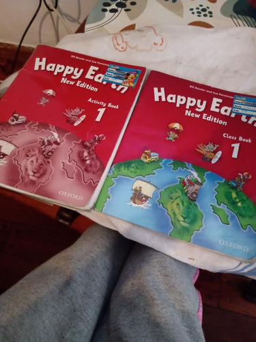 Happy Earth 1 New Edition Class Activity Book Oxford Cd