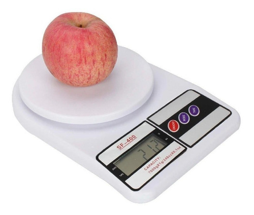Balanza Gramera Cocina Digital Hasta 7kg