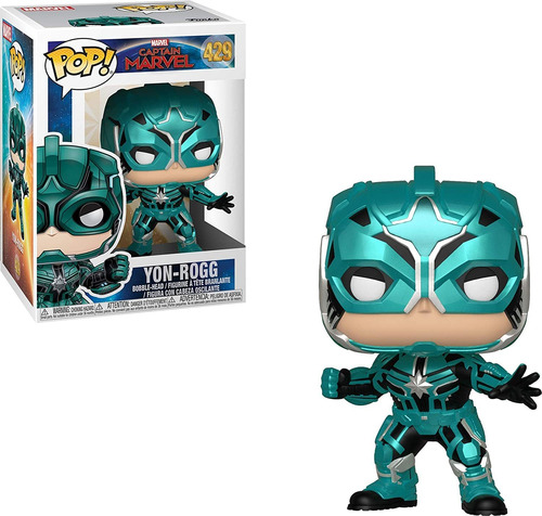 ¡funko Pop! Marvel: Capitán Marvel - Yon Rogg