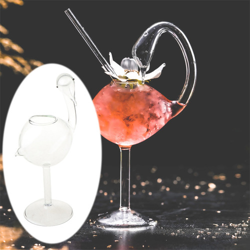 . Elega, Elegantes Copas De Vino Tinto Con Forma De Cisne