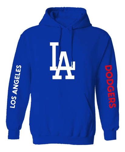 Paquete Sudadera + Gorra Sublimada: Mlb Los Angeles Dodgers