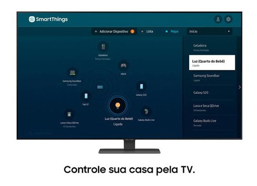 Imagem 7 de 9 de Smart Tv 4k Samsung Qled 55 Com Modo Game, Alexa - 55q80aa
