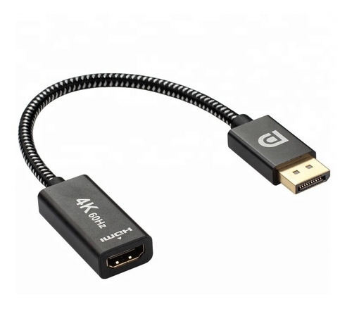 Imagen 5 de 7 de Adaptador Hdmi A Displayport 4k/60hz Convertidor 1.4 2.0