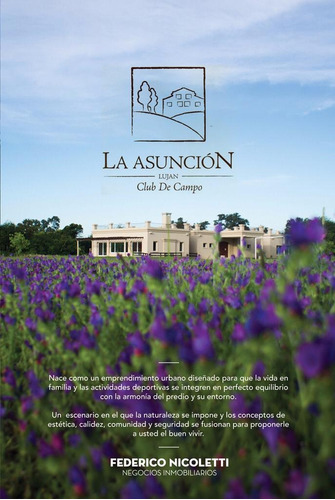 Imagen 5 de 13 de Venta Lote| La Asuncion | Lote Central | 100% Financiación