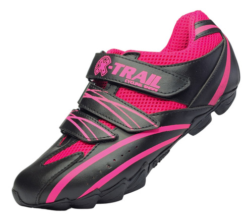 Zapatillas Ciclismo Mujer Mtb Xtrail Compatible Shimano Spd