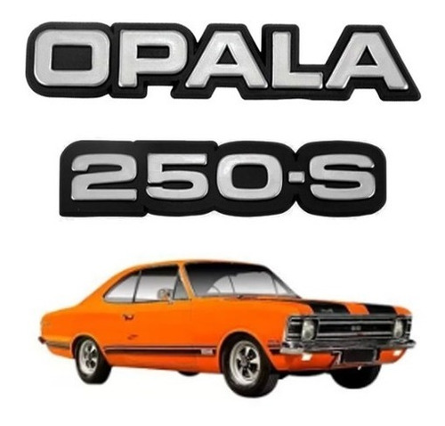 Emblema Opala  + 250s  Linha Antiga +brinde
