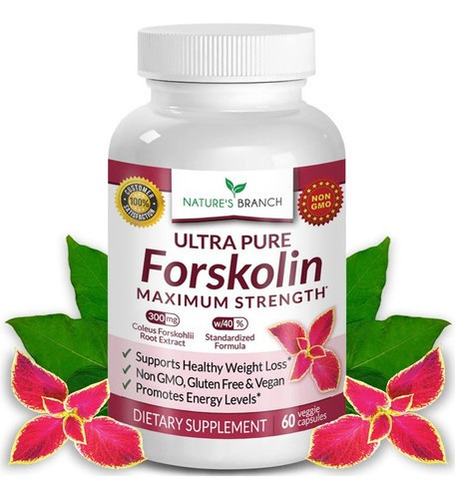 Forskolina Premium 100% Ultra Pura Perdida De Peso 60 Cap