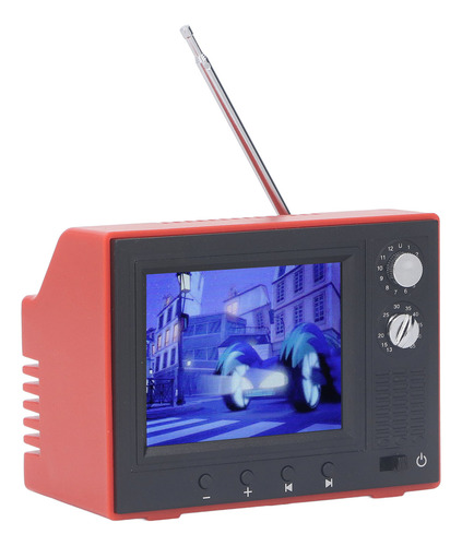 Televisor En Miniatura, Casa De Muñecas, Retro, Estilo Antig