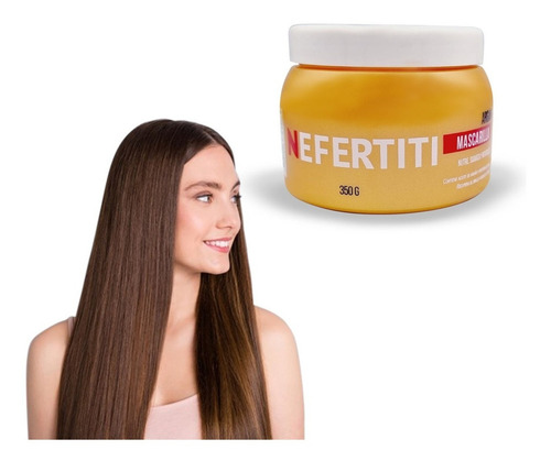 Mascarilla De Argan Hidratante Para Cabello Nefertiti 350g