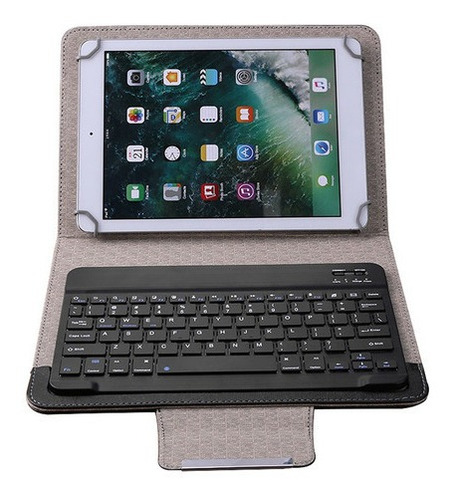 Funda Funda Teclado Bluetooth Para Tablet 9-10 Pulgadas Univ