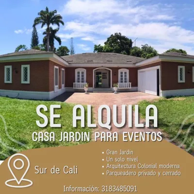 Casa en arriendo temporal