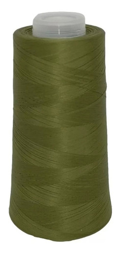 Hilo Poliester Texturizado P/overlock Cono 130gr Vahe X 10un Color 126 Verde Militar