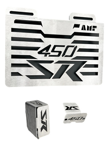 Kit Sr 450 Cfmoto 3pzs Protector De Radiador Accesorios 