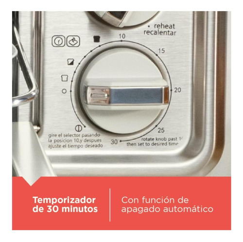 Black+decker Horno Tostador De 4 Rebanadas, To4130-1sdla Con