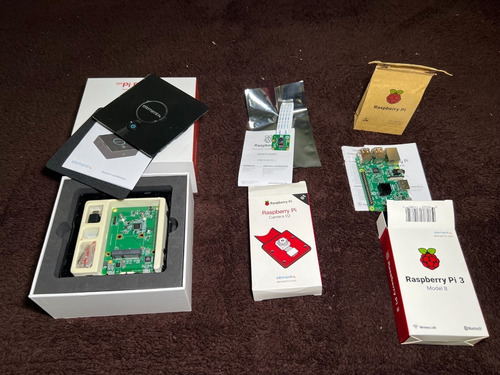 Kit Raspberry Pi 3b Desktop Computer - Case Desktop - Camera