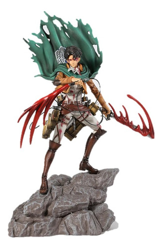 Figura Shingeki No Kyojin Levi 35cm Importado