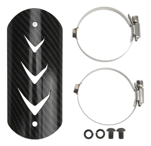 Protector De Silenciador Térmico Universal Para Tubo De Esca