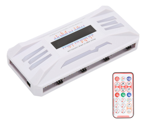 Controlador De Ventilador Rgb, Temperatura Pwm, Control Remo