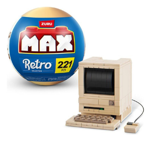 Zuru Max Retro Apple Macintosh 221 Piezas